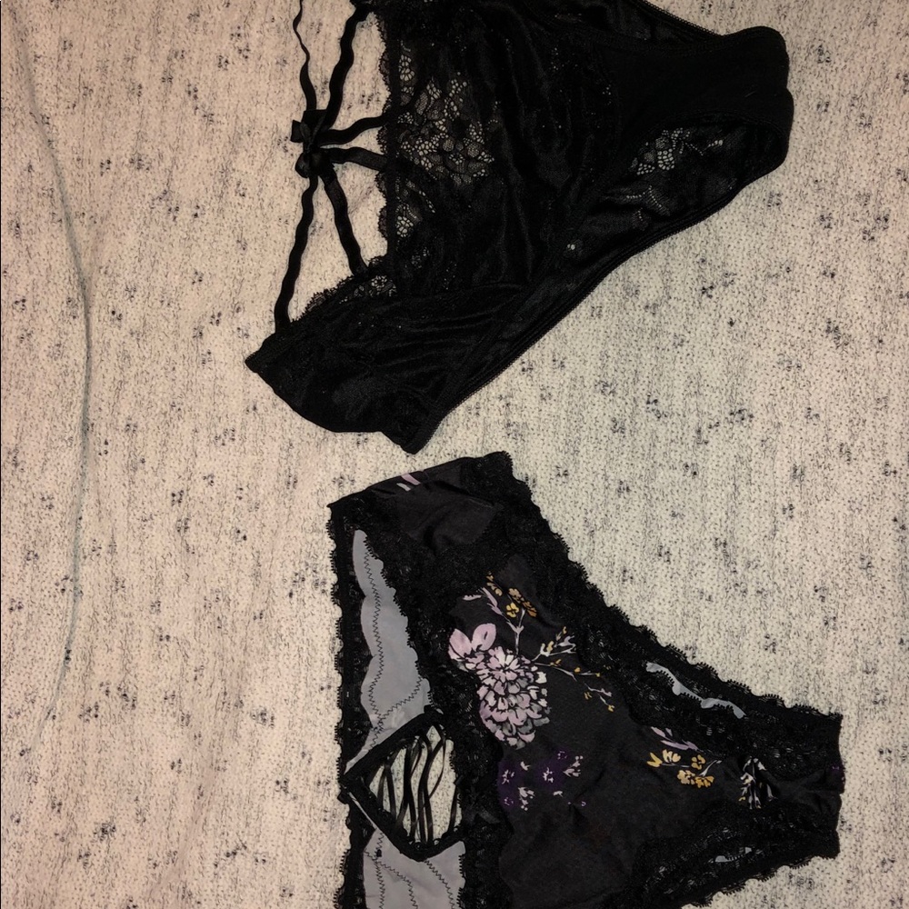 Two NWOT caged torrid panties. Never worn!